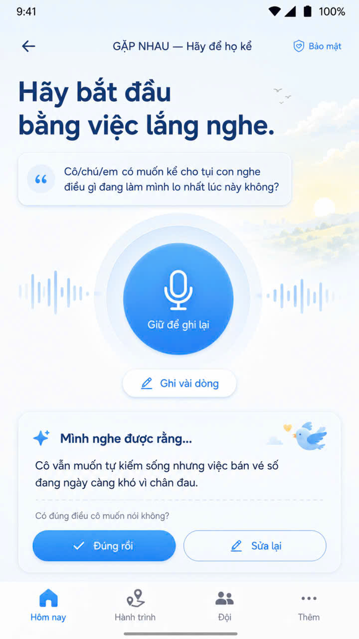 BƯỚC TIẾP Web App Demo
